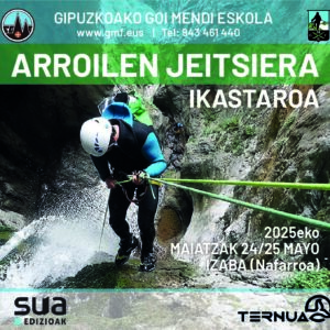 Curso de descenso de barrancos