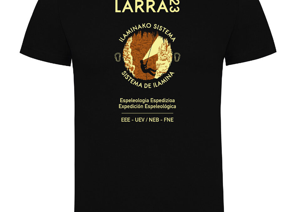 Camiseta de Larra 2023 Espeleología