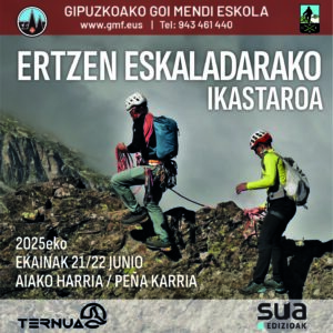 Curso de escalada en aristas
