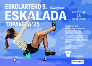 ESKOLARTEKO 9. ESKALADA TOPAKETA’25 - GIPUZKOA