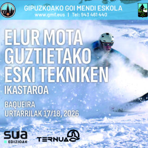 Curso de Técnicas de Esquí en Todo Tipo de Nieves