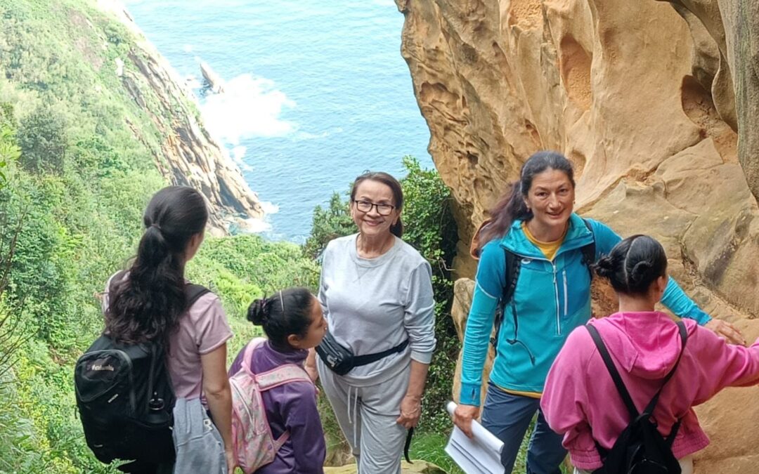 Salida montañera con las mujeres de Haurralde Fundazioa
