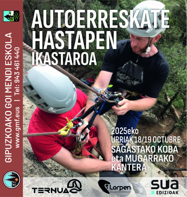 Curso de autorescate en escalada