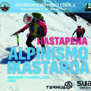 Curso de alpinismo iniciación