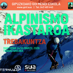 Curso de alpinismo perfeccionamiento