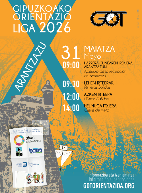 X. Concurso Escolar de Orientación ´26
