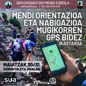 Curso de orientación y navegación en montaña mediante GPS del móvil